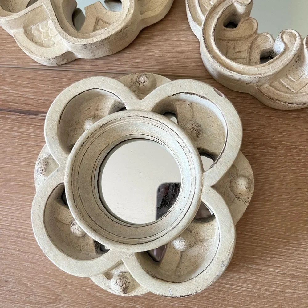 Irish Celtic Knot Brown Small Mirrors set